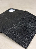 Embossed Leather Wallet Case for Google Pixel: Vintage Art Design