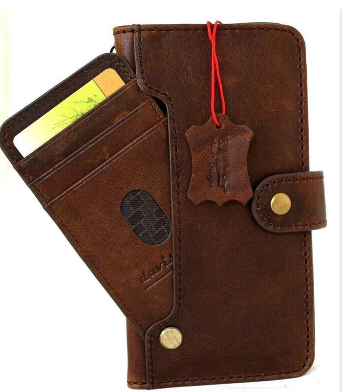Embossed Leather Wallet Case for Google Pixel: Vintage Art Design