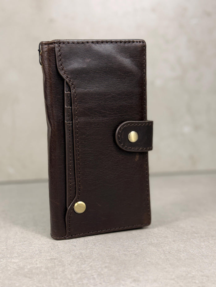 Embossed Leather Wallet Case for Google Pixel: Vintage Art Design