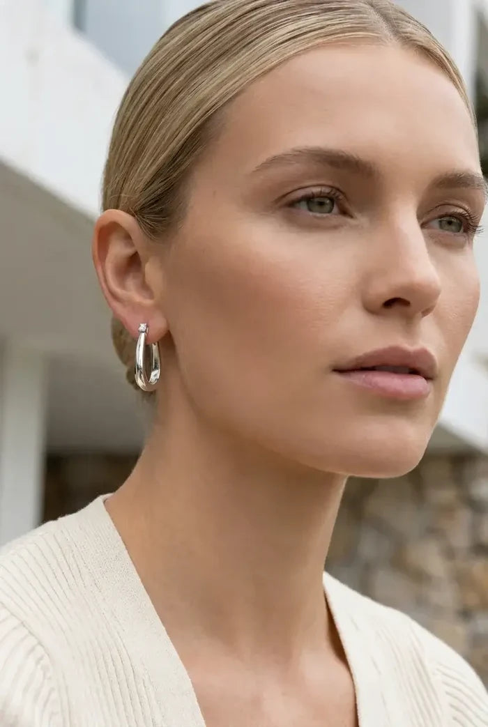 Envy Jewellery - Silver hoop earring