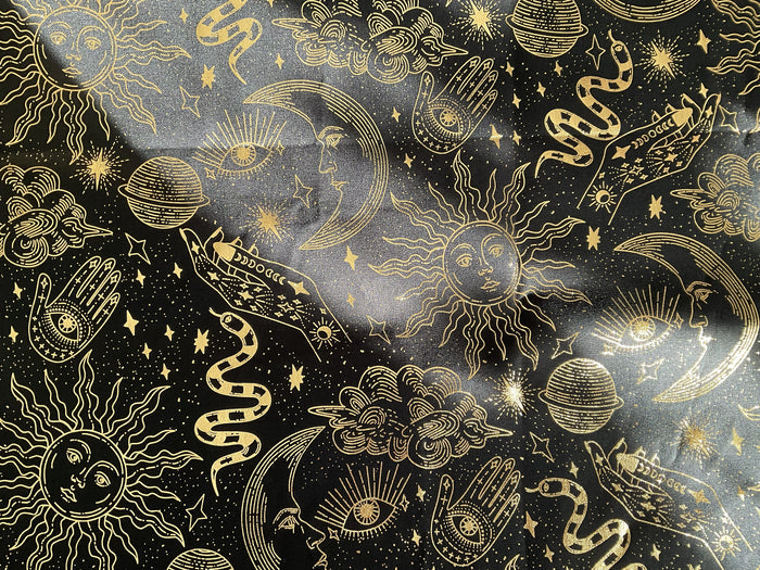Fabric Book Pouch - Celestial