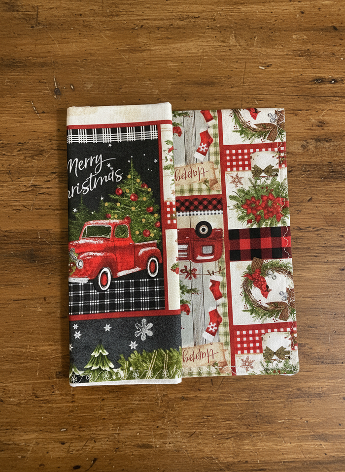 Farmhouse Christmas Napkins (set of 4)