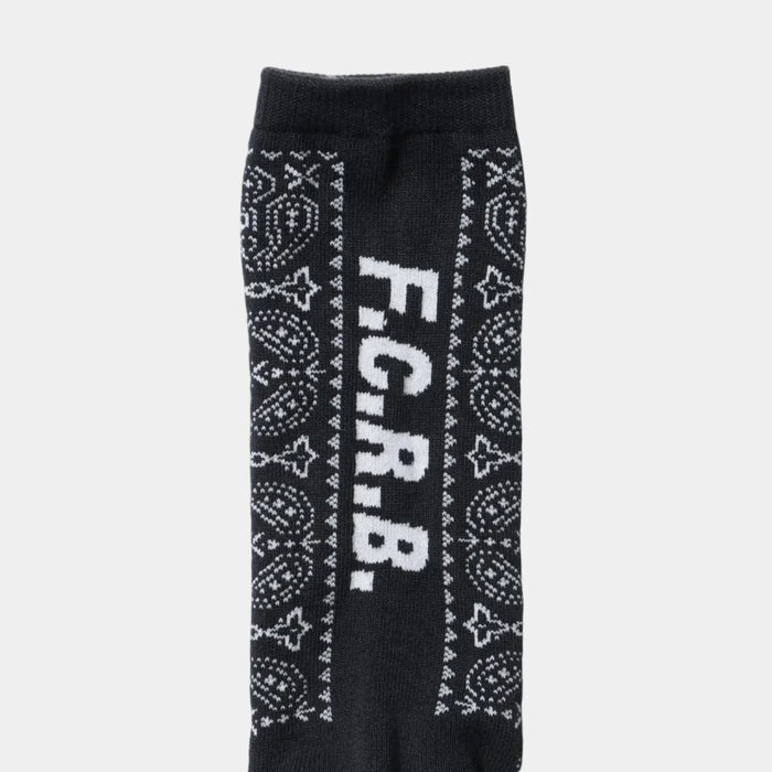 F.C.Real Bristol Bandana Socks - Black