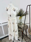 Floral Embroidered Maxi Dress