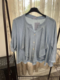Francesca Waterfall Blouse