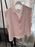 Frankie Frill Detail Vest Top