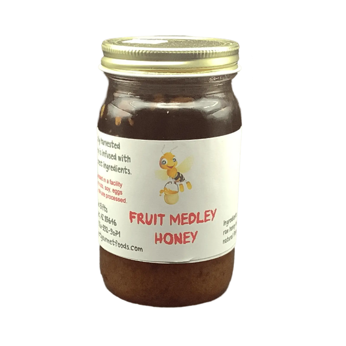 Fruit Medley– Arizona Desert Honey, 8 oz. - Tubac Gourmet Foods