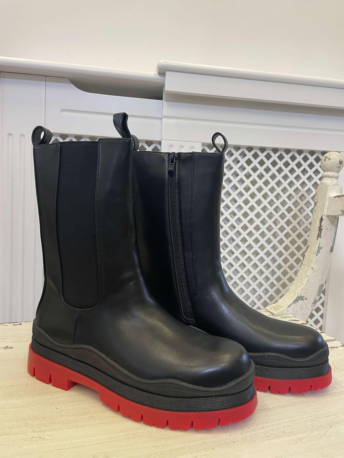 Funky Sole Ladies Ankle Boots