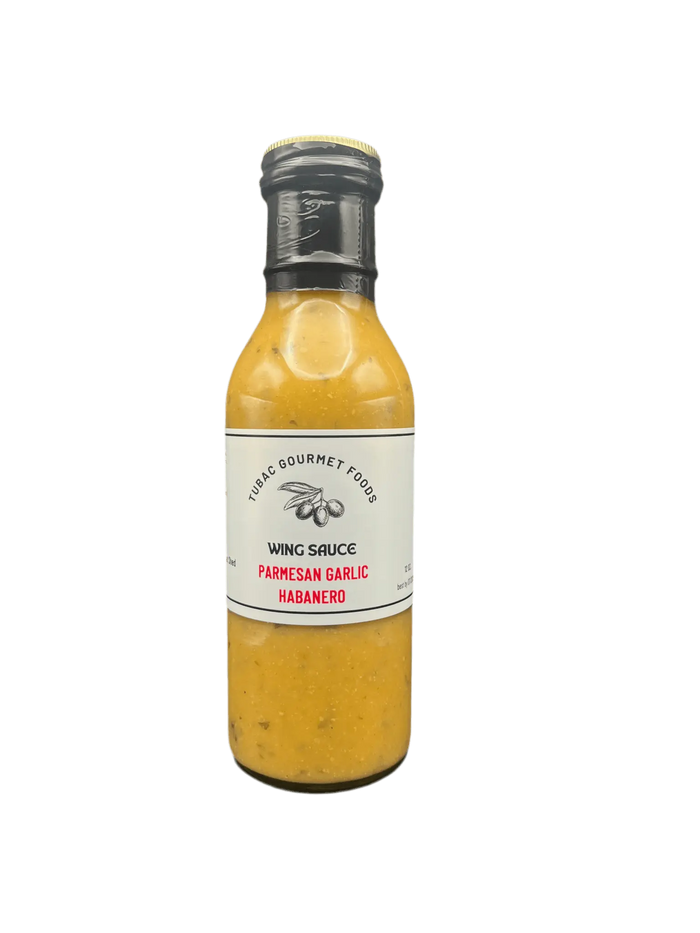 Parmesan Garlic Wing Sauce 12 oz. - Tubac Gourmet Foods