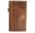 Genuine Leather fo OnePlus 12 12R Case Wallet Handmade Wireless Luxury Polish Art