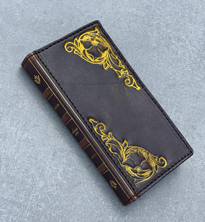Genuine Leather fo OnePlus 15 12 12R Case Wallet Handmade Wireless Luxury Davidov Art