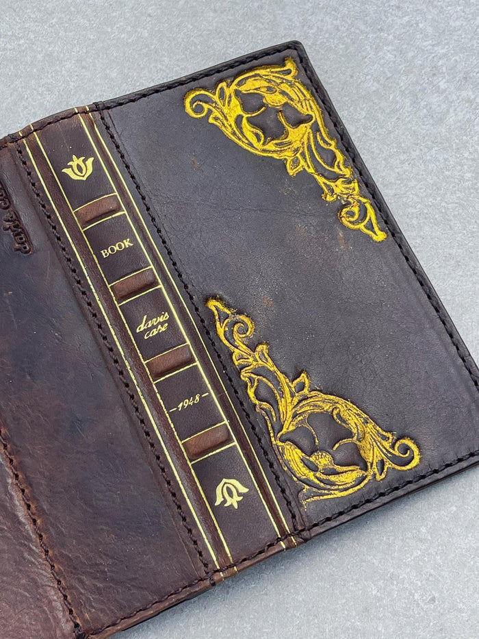 Genuine Leather fo OnePlus 15 12 12R Case Wallet Handmade Wireless Luxury Davidov Art