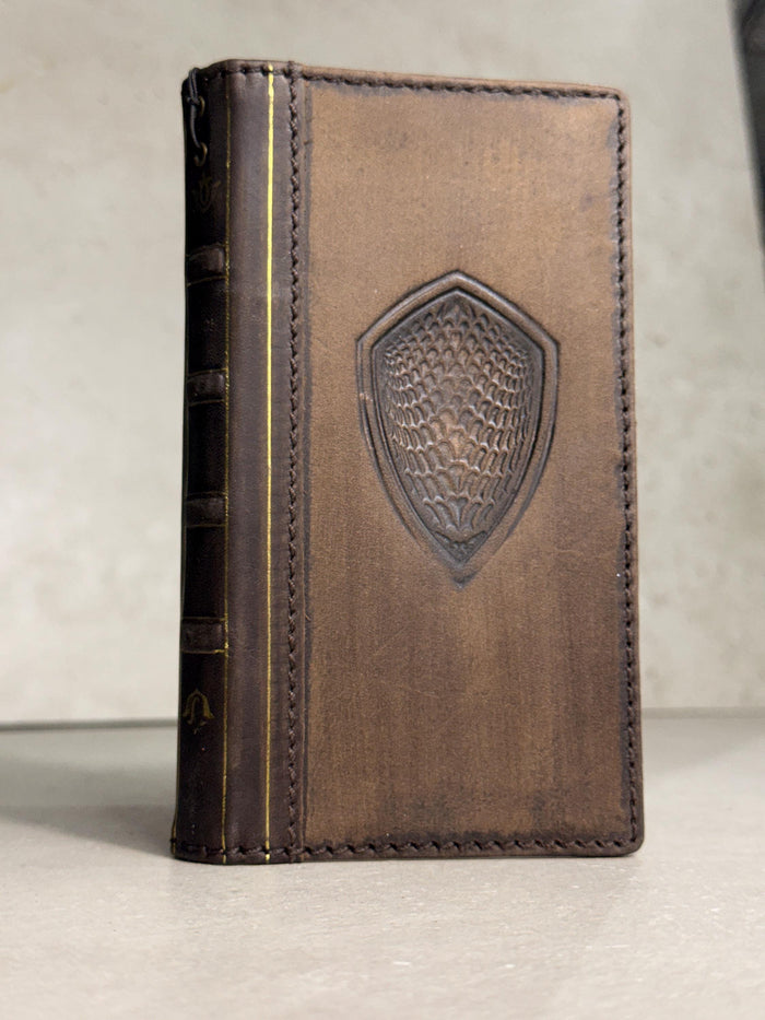 Genuine Leather fo OnePlus 15 12 12R Case Wallet Handmade Wireless Luxury oiled Ar