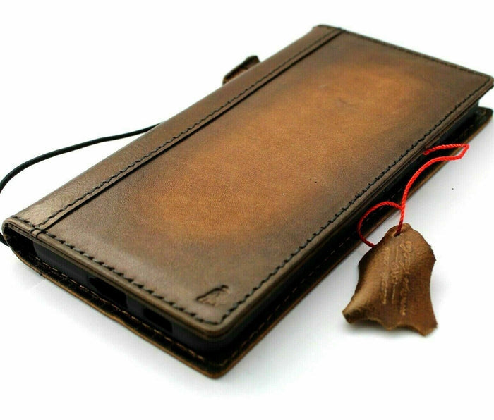 Genuine Leather fo OnePlus 9 9PRO Case Wallet Handmade Wireless Luxury