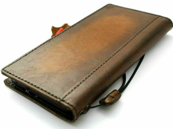 Genuine Leather fo OnePlus 9 9PRO Case Wallet Handmade Wireless Luxury