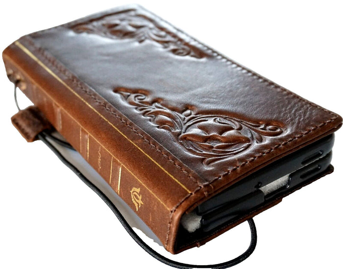 Genuine Leather fo OnePlus Open Case Wallet Handmade Wireless Luxury  Davidov Art