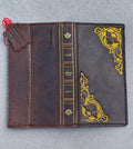 Genuine Leather fo OnePlus Open Case Wallet Handmade Wireless Luxury  Davidov Art