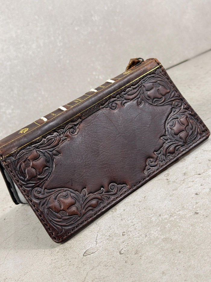 Genuine Leather fo OnePlus Open Case Wallet Handmade Wireless Luxury  Davidov Art