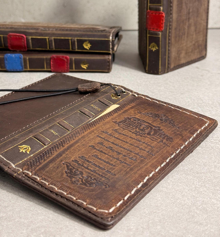 Genuine Leather fo OnePlus Open Case Wallet Handmade Wireless Luxury  Davidov Art
