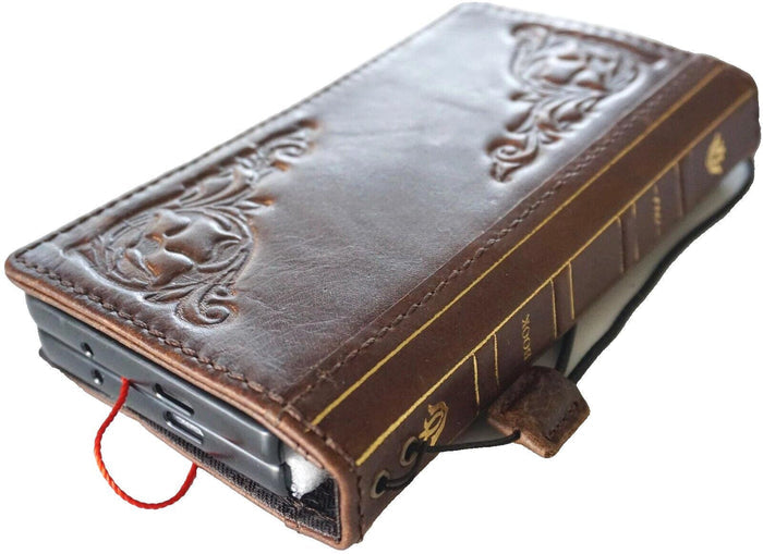 Genuine Leather fo OnePlus Open Case Wallet Handmade Wireless Luxury  Davidov Art
