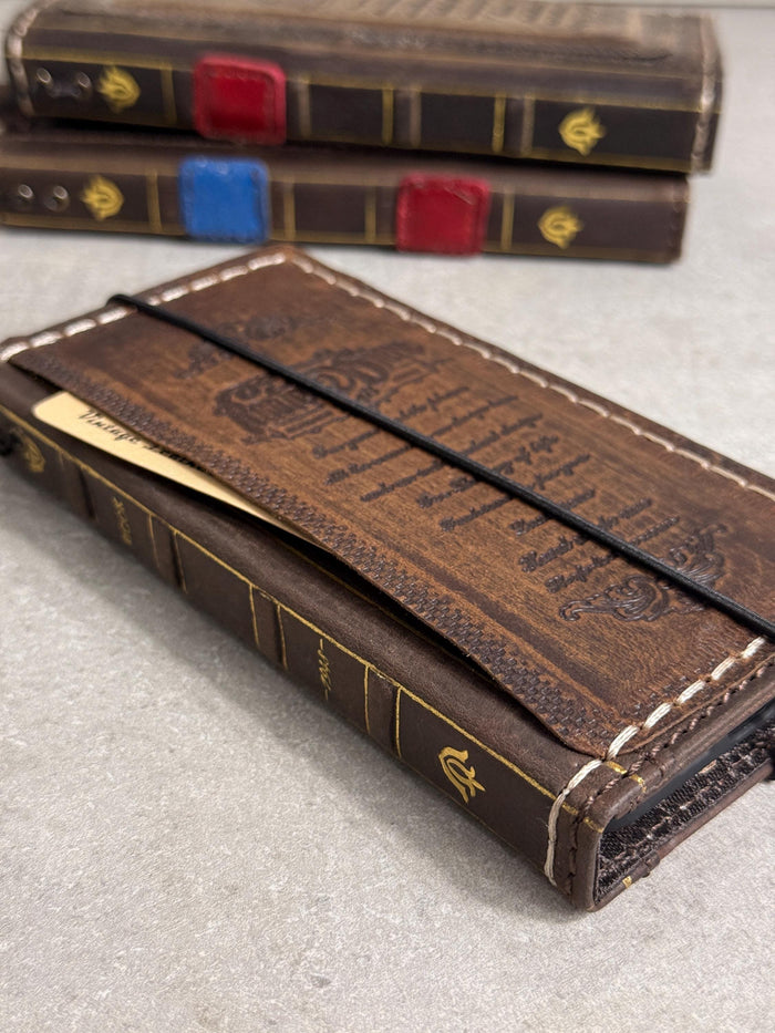 Genuine Leather fo OnePlus Open Case Wallet Handmade Wireless Luxury  Davidov Art