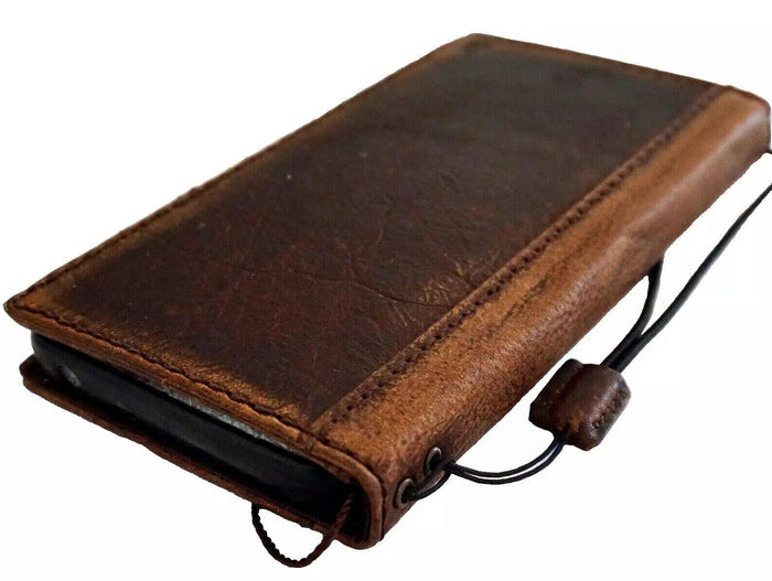 Genuine Leather fo OnePlus Open Case Wallet Handmade Wireless Luxury Diy Frame Polish
