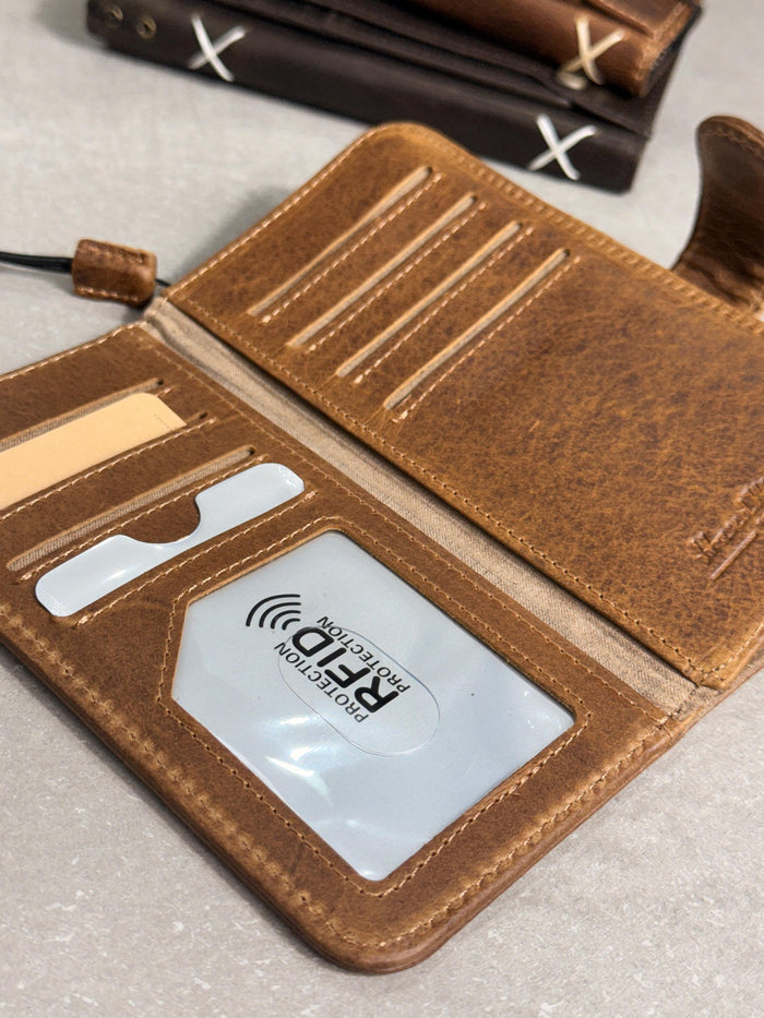 Genuine Leather fo OnePlus Open Case Wallet Handmade Wireless Luxury oiled Ar