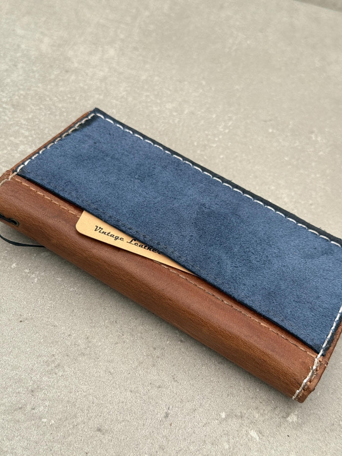 Genuine Leather fo OnePlus Open Case Wallet Handmade Wireless Luxury