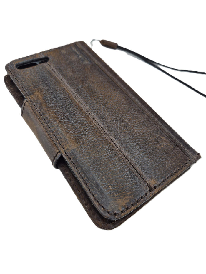 Genuine Leather fo OnePlus Open Case Wallet Handmade Wireless Luxury