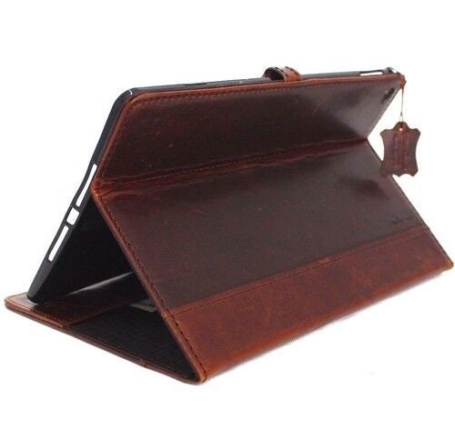 Genuine Leather iPad Pro/Air Case: Magnetic, Credit Card Slots