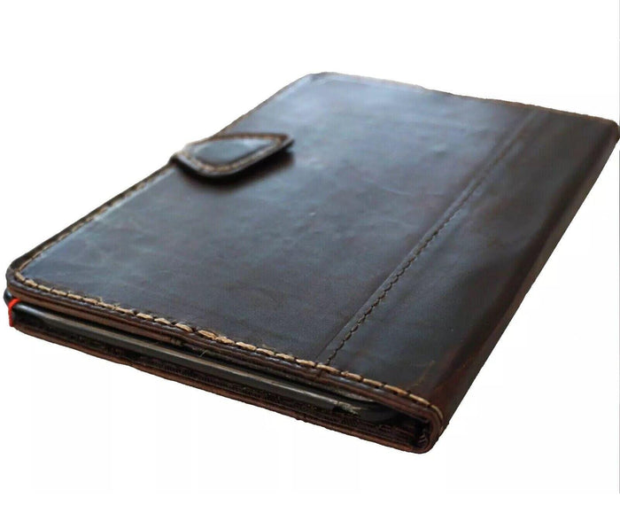 Genuine Leather iPad Pro/Air Case: Magnetic, Credit Card Slots