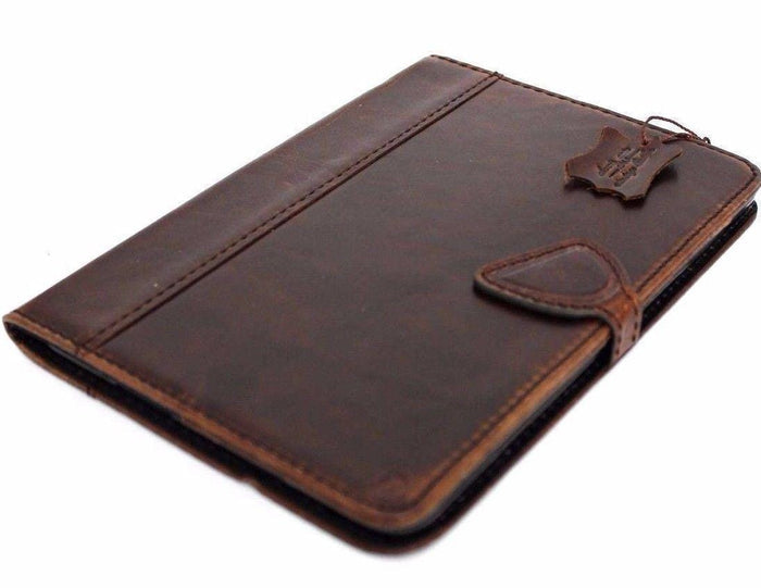 Genuine Leather iPad Pro/Air Case: Magnetic, Credit Card Slots