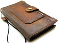 Genuine Leather iPhone Wallet Case: Credit Card Slots & Zipper