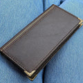 Genuine Leather Wallet Case For Galaxy S21-S26 Ultra, Card Slots (Book Design)