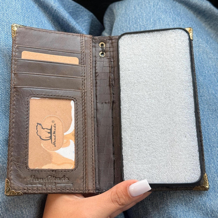 Genuine Leather Wallet Case For Galaxy S21-S26 Ultra, Card Slots (Book Design)