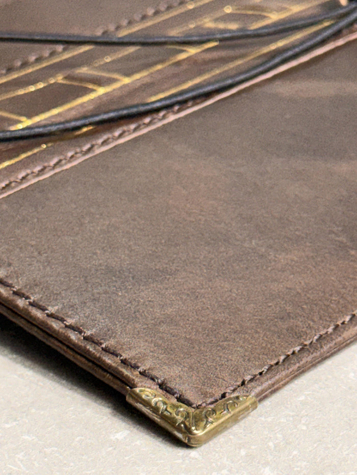 Genuine Leather Wallet Case For Galaxy S21-S26 Ultra, Card Slots (Book Design)