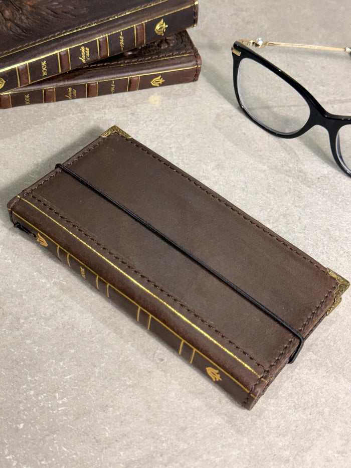 Genuine Leather Wallet Case For Galaxy S21-S26 Ultra, Card Slots (Book Design)