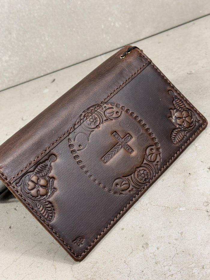 Genuine Leather Wallet Case for Google Pixel: Vintage Book Art Cover