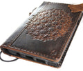 Genuine Leather Wallet Case for Google Pixel: Vintage Book Art Cover