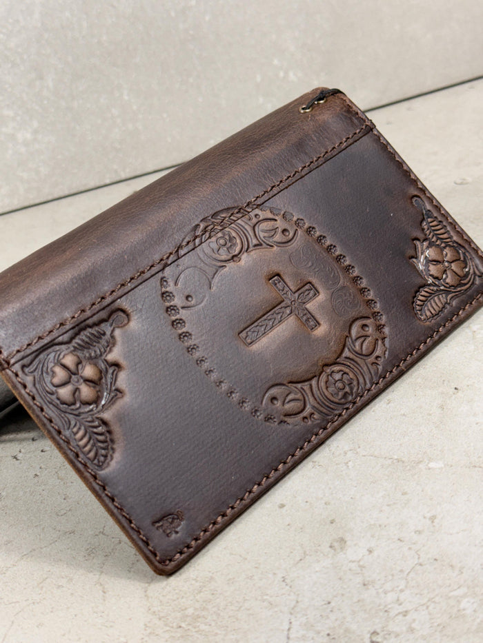 Genuine Leather Wallet Case for Google Pixel: Vintage Book Art Cover