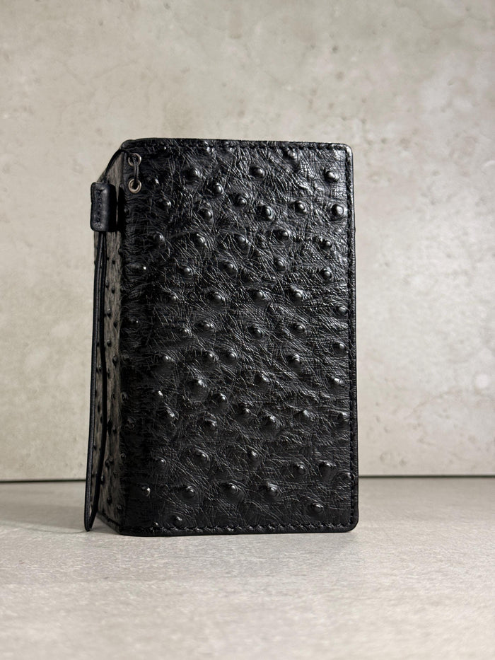 Genuine Leather Wallet Case: Vintage Book Style, Card Slots Motorola