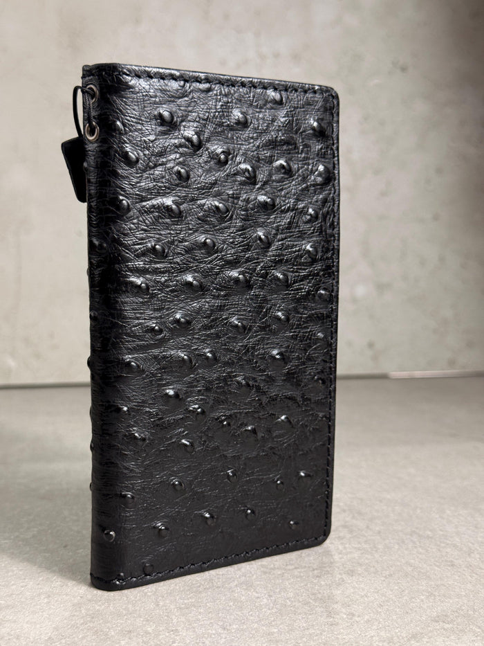 Genuine Leather Wallet Case: Vintage Book Style, Card Slots Motorola