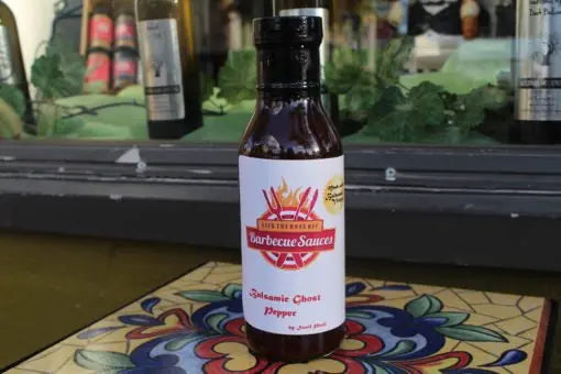 Ghost Pepper Balsamic BBQ Sauce, 12oz. - Tubac Gourmet Foods
