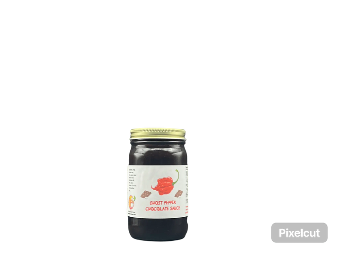 Ghost Pepper Dark Chocolate Sauce 8oz. - Tubac Gourmet Foods