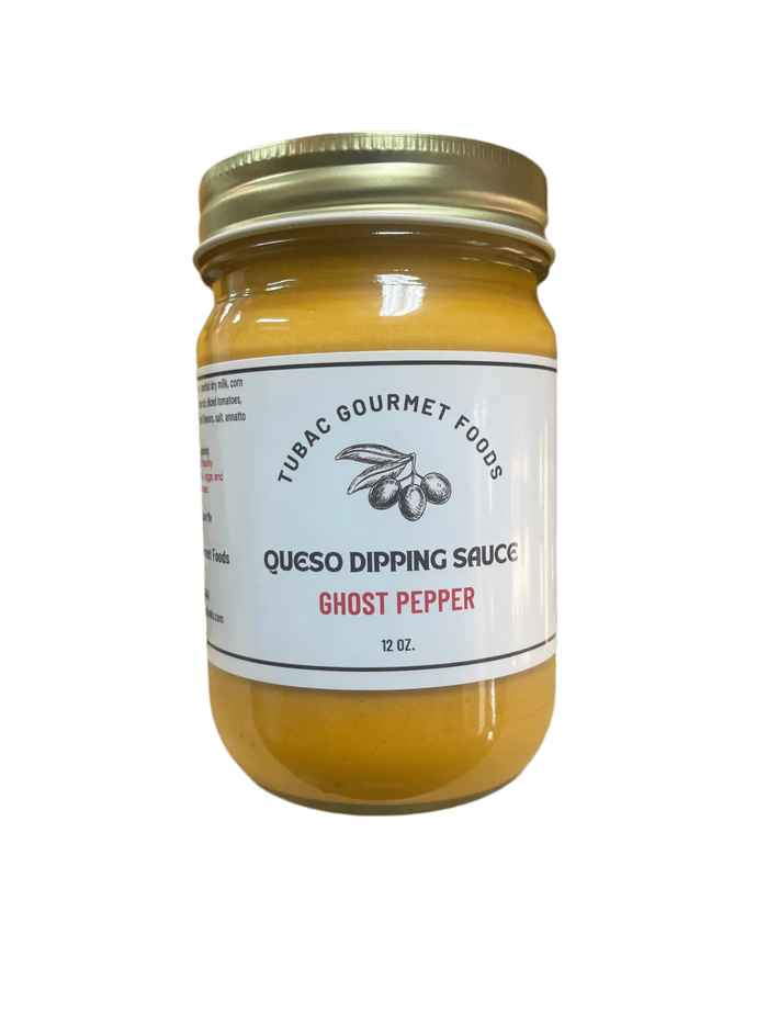 Ghost Pepper Queso Dipping Sauce Super Hot - Tubac Gourmet Foods