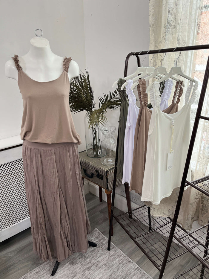 Gilly Frilly Vest Top