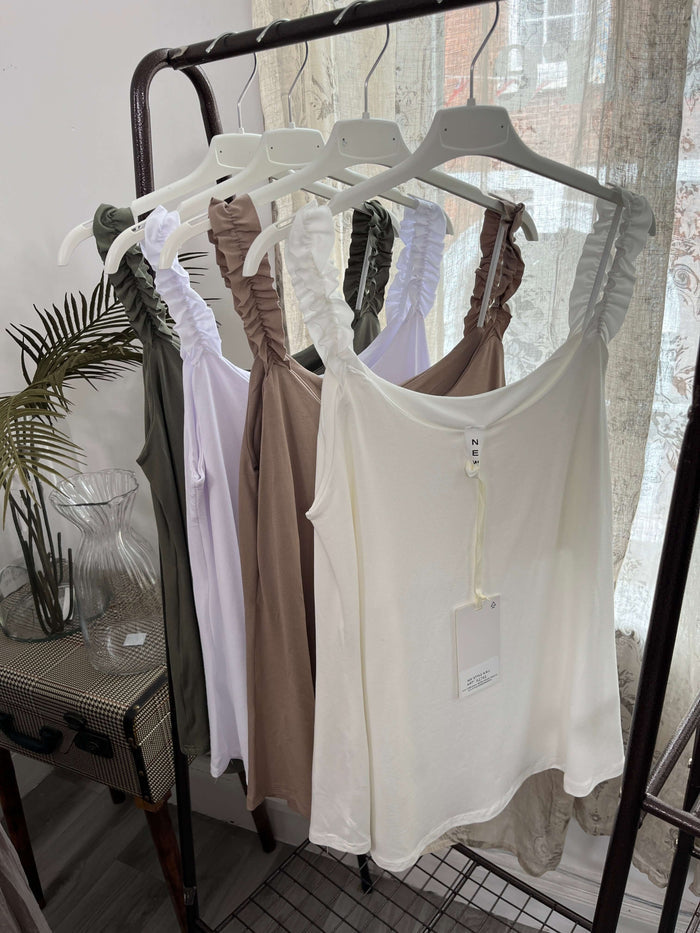 Gilly Frilly Vest Top