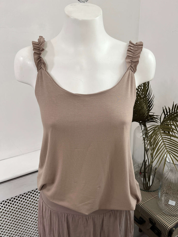 Gilly Frilly Vest Top
