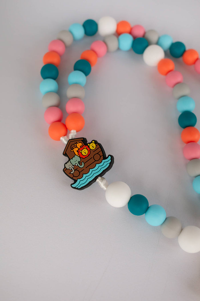 Girl Noah's Ark Baby Rosary