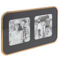 Gold Curve Double Frame 4x4